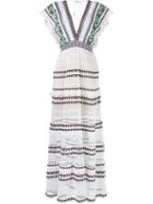 Cecilia Prado Knit Maxi Dress, Women's, Size: G, White, Viscose