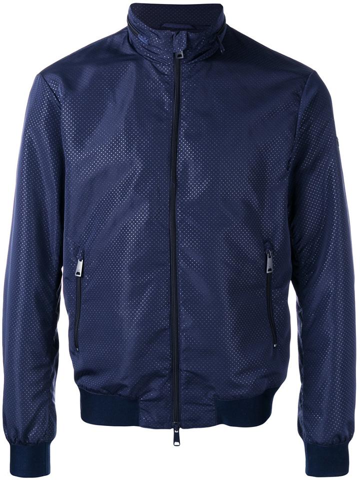 Armani Jeans - Zip-up Jacket - Men - Polyamide/polyester - 56, Blue, Polyamide/polyester
