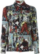 Jean Paul Gaultier Vintage Cartoon Print Top, Women's, Size: 40