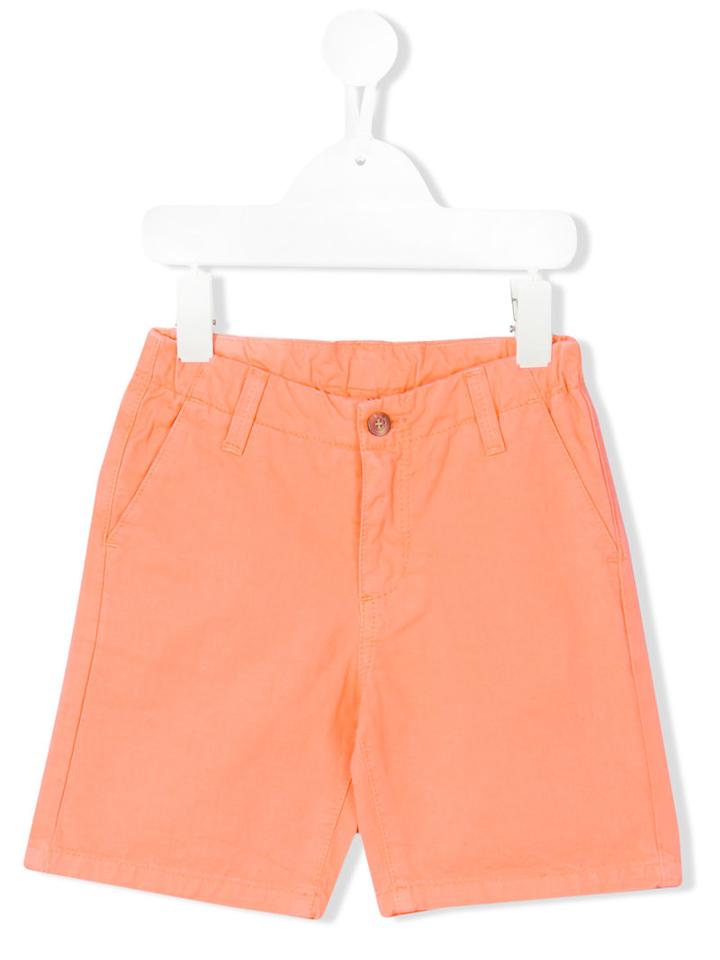 Knot - Chino Shorts - Kids - Cotton - 12 Yrs, Yellow/orange