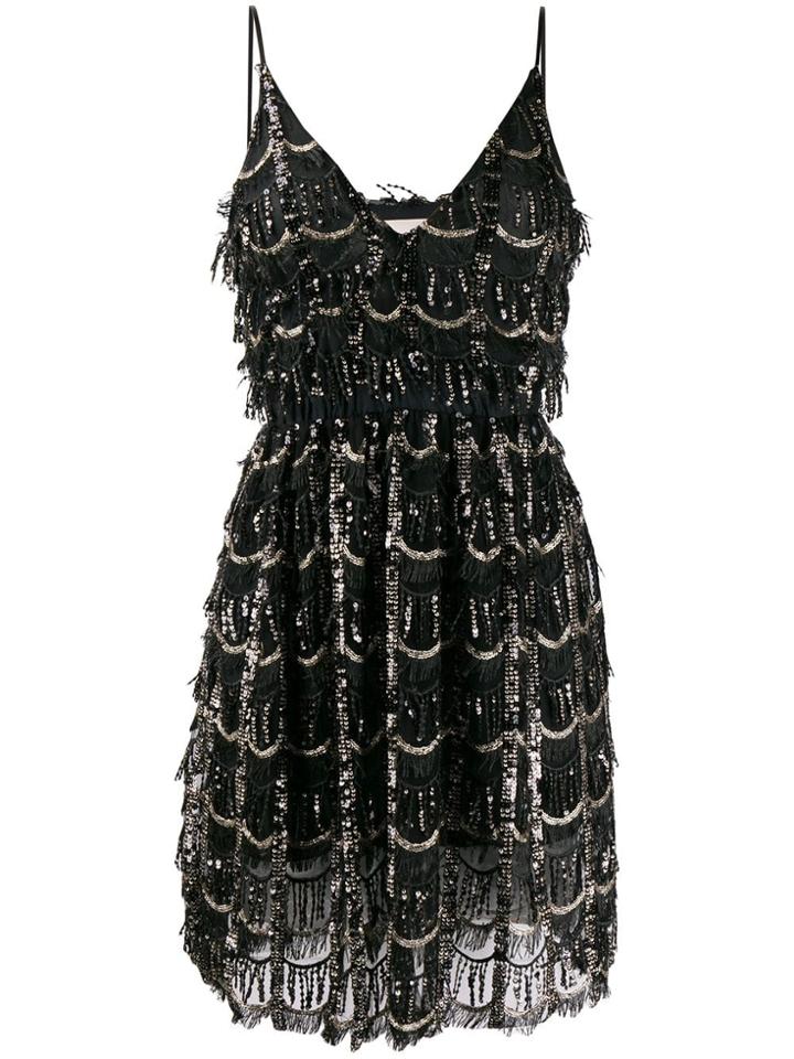 Aniye By Sequin Embellished Dress - Black