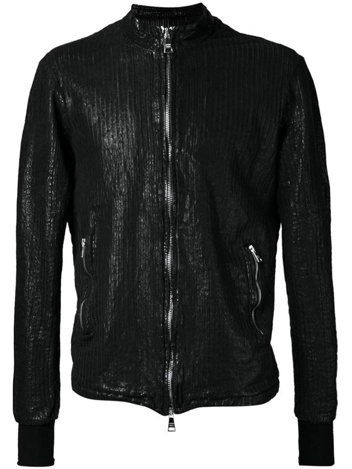 Giorgio Brato Textured Leather Jacket