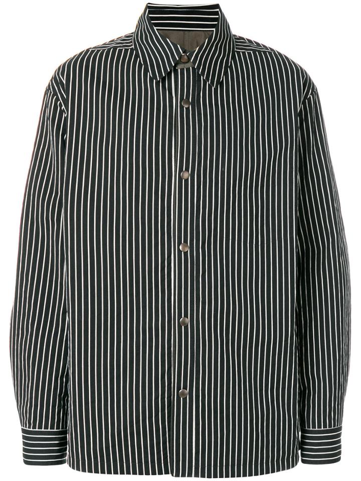 Lanvin Casual Striped Shirt - Black