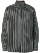 Lanvin Casual Striped Shirt - Black