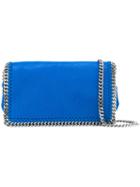 Stella Mccartney 'falabella' Cross Body Bag, Women's, Blue, Artificial Leather