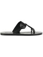 Dsquared2 Thong Sandals - Black