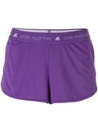 Adidas By Stella Mccartney 'climachill' Shorts, Women's, Size: Small, Pink/purple, Polyester