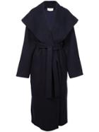 The Row Cape-like Trench Coat - Blue