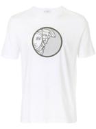 Versace Collection Embroidered Medusa T-shirt - White