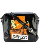Kenzo - Mini Antonio Lopez Camera Crossbody Bag - Women - Cotton/calf Leather/nylon - One Size, Black, Cotton/calf Leather/nylon