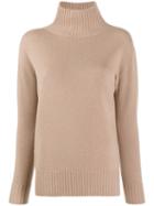 Max Mara Turtle Neck Pullover - Neutrals