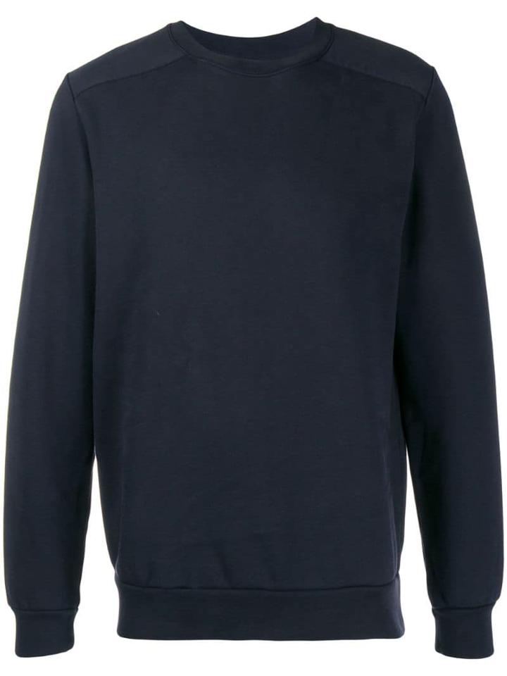 A.p.c. Woven Panel Jumper - Blue