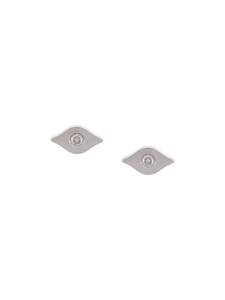 Ef Collection Evil Eye Stud - Metallic