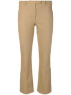 's Max Mara Cropped Tailored Trousers - Brown