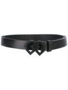 Dsquared2 - Dd Buckle Belt - Men - Leather - 85, Black, Leather