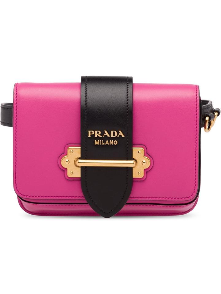 Prada Cahier Belt Bag - Pink