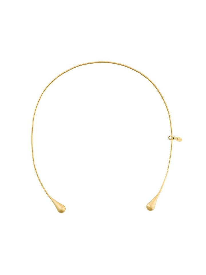 Wouters & Hendrix Open Necklace, Women's, Yellow/orange