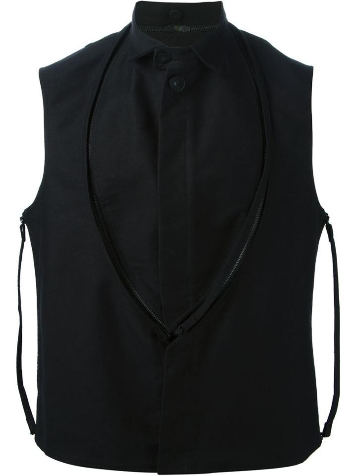 Ann Demeulemeester Basile Zipped Waistcoat