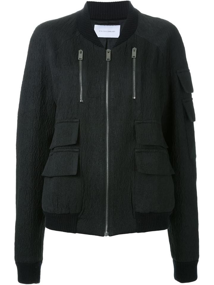 Strateas Carlucci Ticket Pocket Bomber Jacket