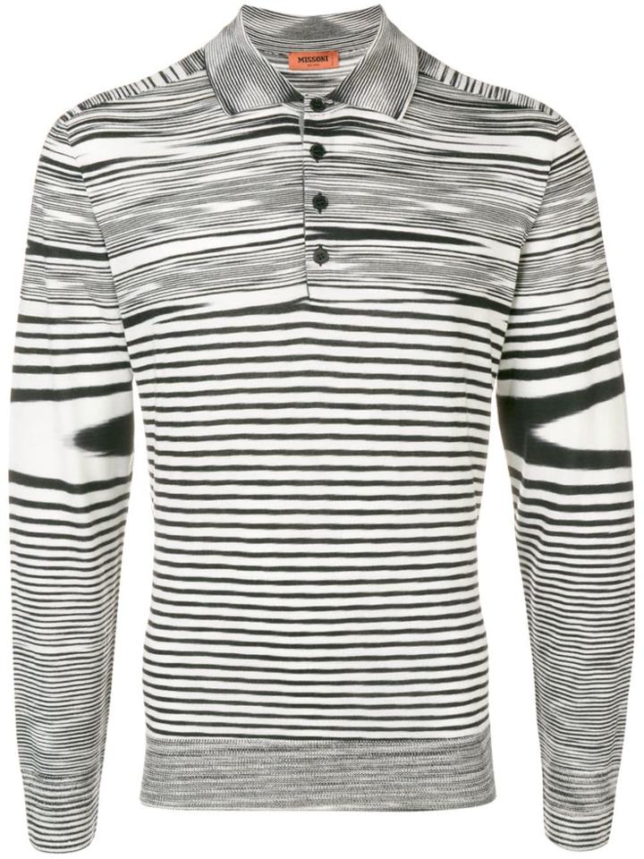 Missoni Horizontal Stripes Jumper - Black