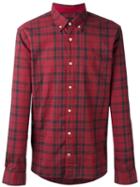 John Varvatos Button Down Shirt, Men's, Size: Small, Red, Cotton