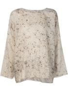 Dosa Speckled Print Top