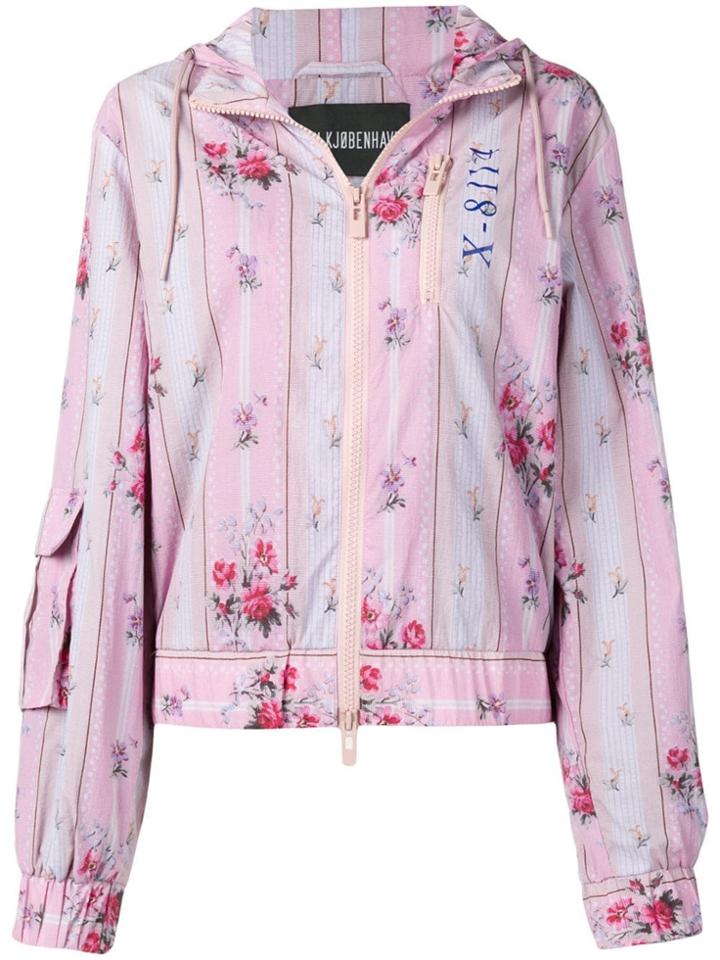 Han Kj0benhavn Floral Bomber Jacket - Pink