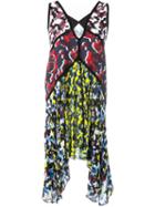 Nafsika Skourti Asymmetric Printed Dress