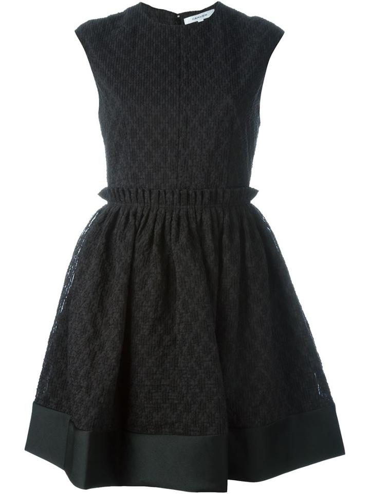 Carven Full Skirt Mini Dress