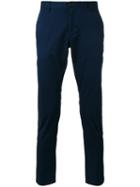 Michael Kors Tailored Trousers, Men's, Size: 31, Blue, Cotton/spandex/elastane