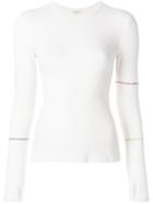 Alyx Casual Ribbed Jumper - White