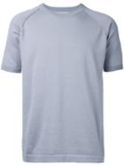 Estnation - Ribbed Round Neck T-shirt - Men - Cotton - Xl, Grey, Cotton