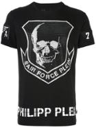 Philipp Plein 'cape Canaveral' T-shirt, Men's, Size: Large, Black, Cotton