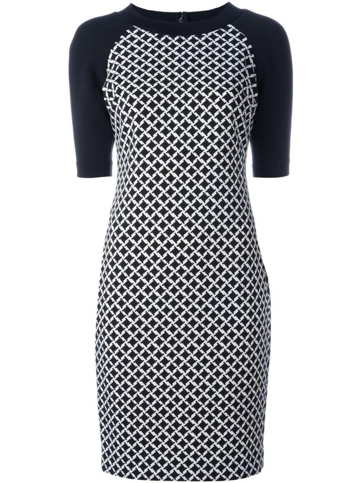 Michael Michael Kors Half Sleeve Printed Dress