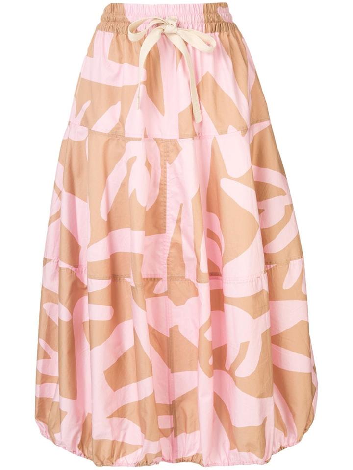 Lee Mathews Leia Balloon Skirt - Pink