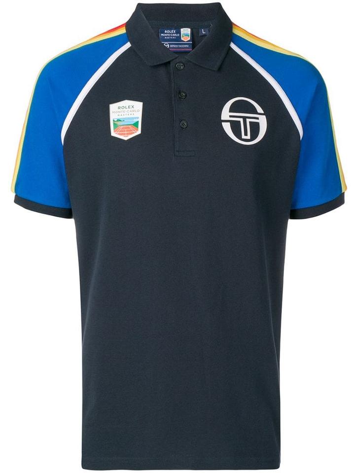 Sergio Tacchini X Rolex Monte-carlo Masters Polo Shirt - Blue