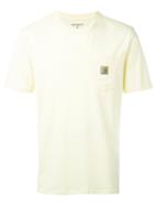 Carhartt - Chest Pocket T-shirt - Men - Cotton - M, Yellow/orange, Cotton