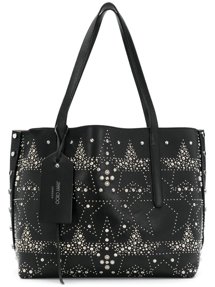 Jimmy Choo Twist East West Tote - Black