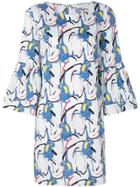 L'autre Chose Parrot Print Dress - Multicolour