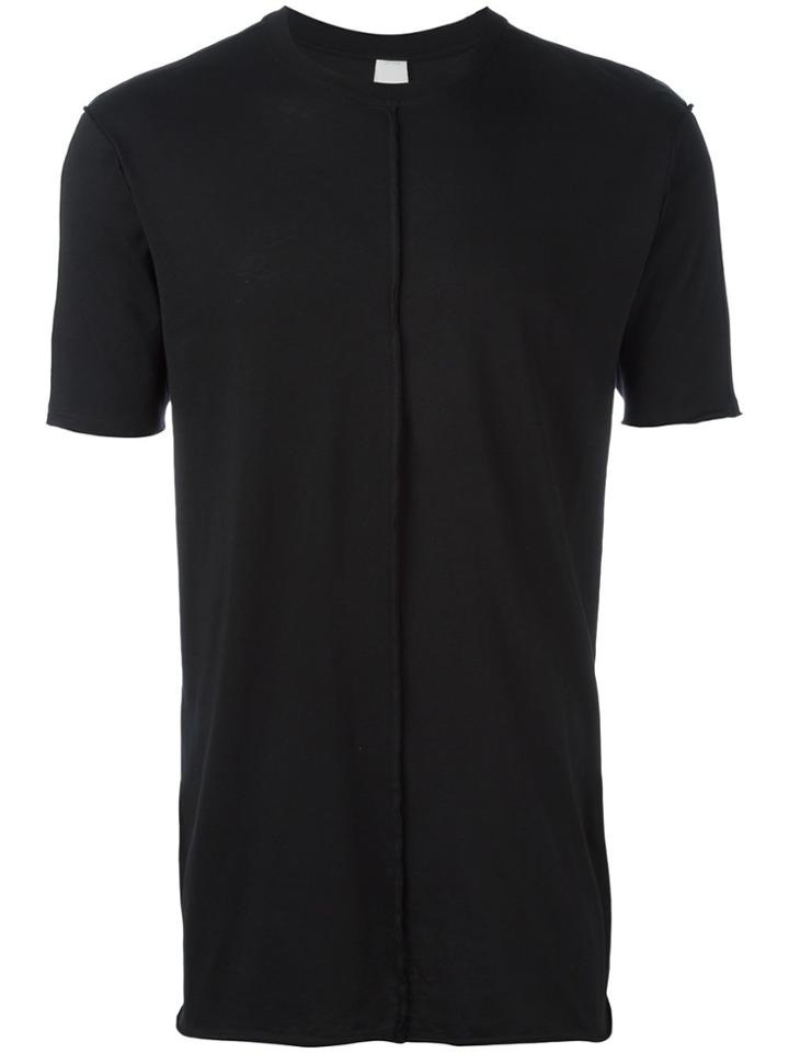 Damir Doma Ribbed Detail T-shirt - Black
