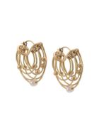 Ellery Classical Scaffolding Earrings - Gold