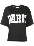 Isabelle Blanche - 'paris' T-shirt - Women - Cotton/spandex/elastane - Xs, Black, Cotton/spandex/elastane