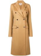 Loewe Classic Double-breasted Coat - Brown