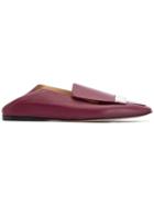 Sergio Rossi Sr1 Square-toe Loafers - Red