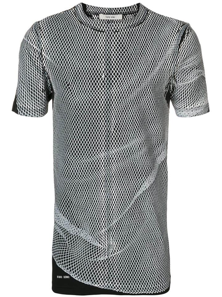 Damir Doma Mesh Knit T-shirt - Black