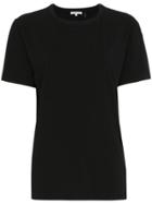 Helmut Lang Ring Detail Logo Print T-shirt - Black