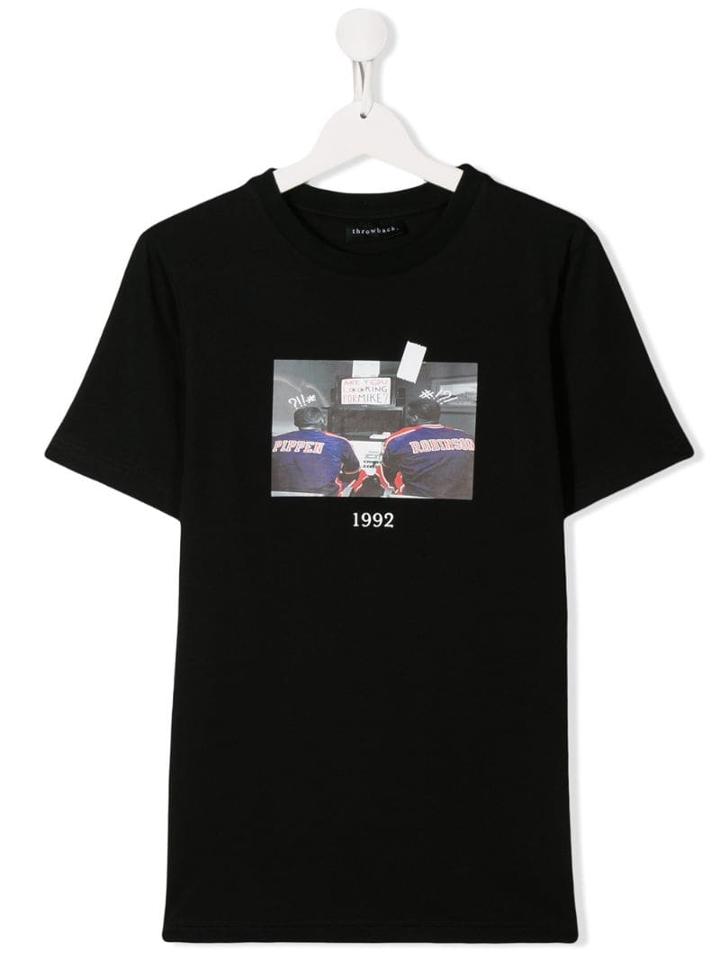 Throwback. Scottie T-shirt - Black