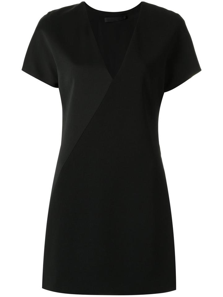 Giuliana Romanno Panelled Dress, Women's, Size: 38, Black, Polyester
