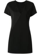 Giuliana Romanno Panelled Dress, Women's, Size: 38, Black, Polyester