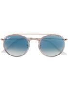 Ray-ban Round Frame Sunglasses - Metallic
